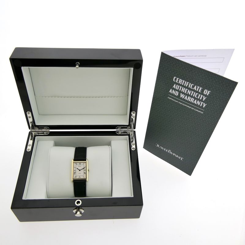 Image 17 of Geneva Tank 'Large'; Vintage 9k. watch