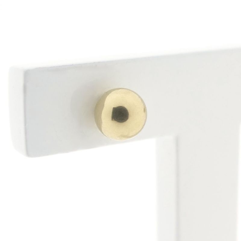 Image 4 of Gold stud earrings | Ball