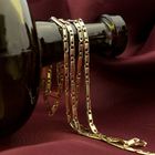 Image 6 of Gold closed Figaro link chain