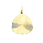 Image 3 of Gold zodiac sign pendant; Capricorn