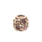 Image 3 of Pandora Moments openwork charm; Rose gold plated; Pink Daisies