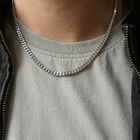Image 11 of Silver gourmet link necklace | 51 cm
