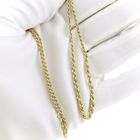 Image 8 of Gold twisted link chain | 45.5 cm