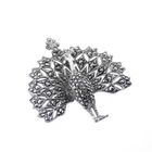 Image 5 of Vintage silver peacock brooch