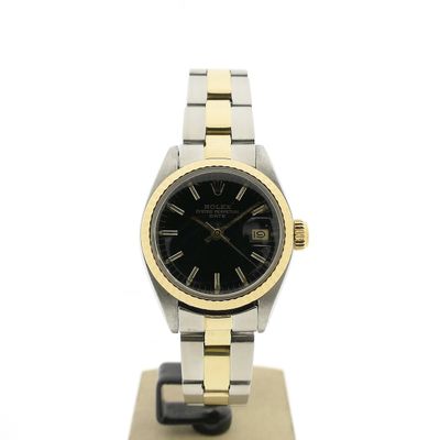Image 1 of Rolex Datejust 26mm 6917; 18k gold/steel women's watch