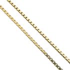 Image 3 of Golden Venetian link chain.