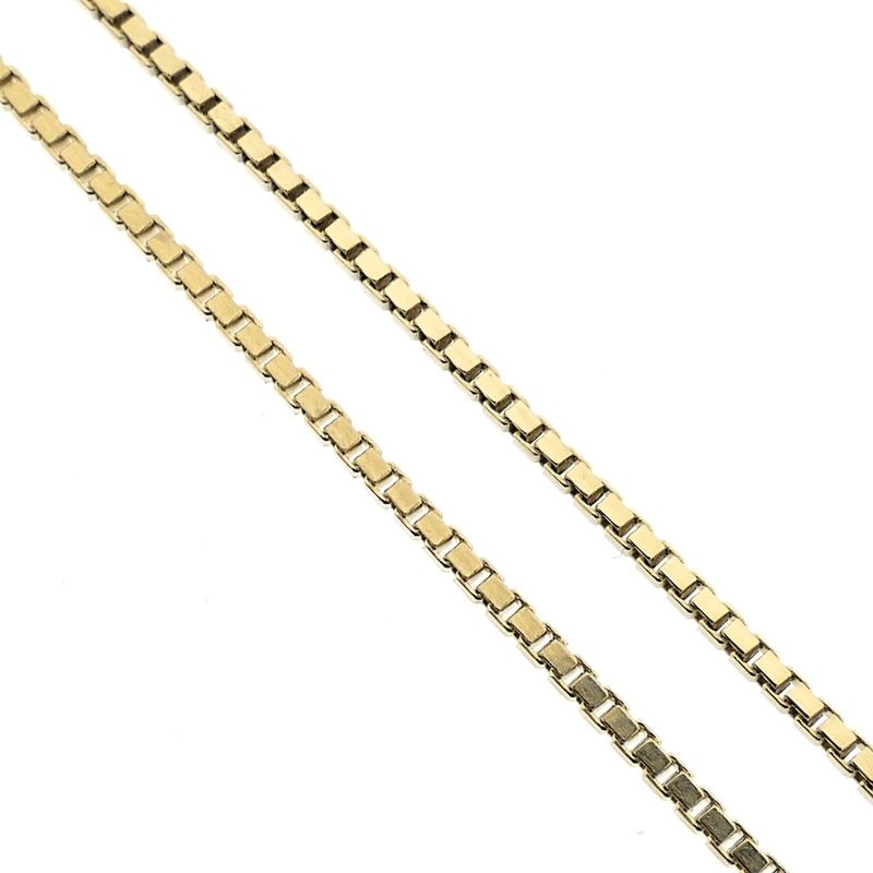 Image 3 of Golden Venetian link chain.