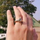 Image 4 of Gold Chopard ring with diamond 0.62 ct.