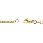 Image 5 of Gold square king link necklace