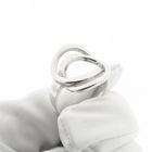 Image 7 of Silver ring with artistic design