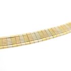 Image 6 of 18-karat tricolor gold omega necklace | 47 cm