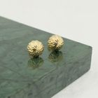Image 2 of Golden subtle stud earrings