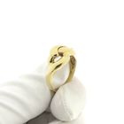 Image 9 of Gold ring with knotted design