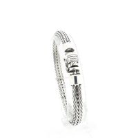 Silver Buddha to Buddha bracelet; Ellen