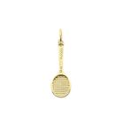 Image 1 of Gold pendant of a tennis racket