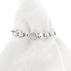 Afbeelding 1 van Zilveren jasseronschakel armband | 20,5 cm 