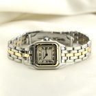 Image 5 of Cartier Panthère '1 Row'; 18k gold/steel women's watch