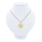 Image 3 of Gold zodiac sign pendant; Pisces