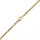 Image 8 of Gold square king chain | 80 cm