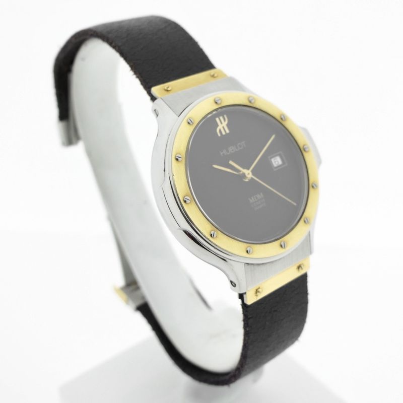 Image 3 of Hublot Classic MDM; Gold/steel watch