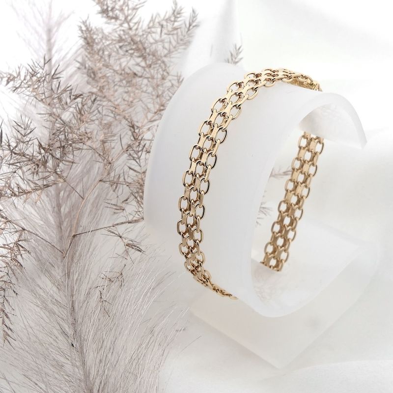 Image 2 of 18K Rose Gold Bracelet | 18.5 cm