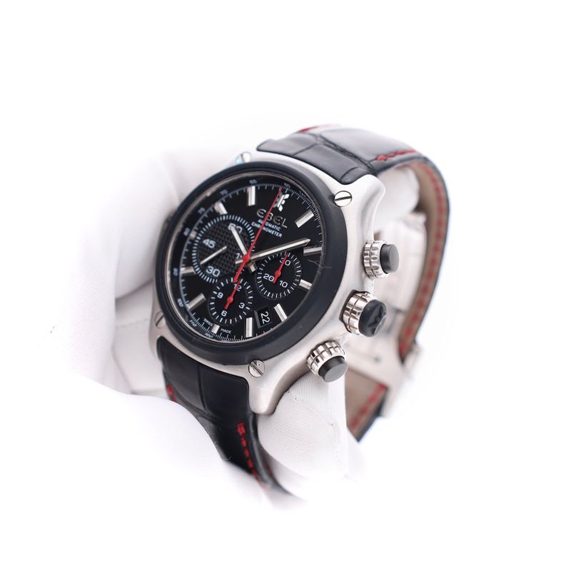 Image 5 of Ebel 1911 BTR Chronograph E9137L73; Automatic Watch
