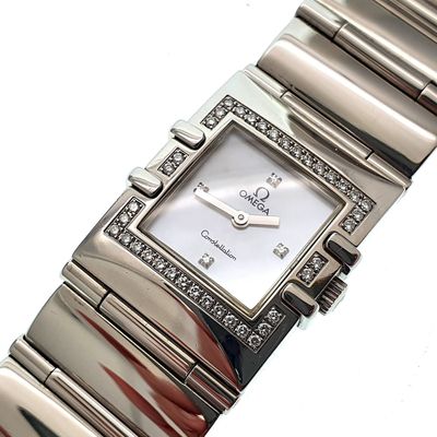 Image 1 of Omega Constellation Quadra; Women's watch with diamonds