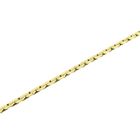 Image 8 of Gold necklace with a fixed pendant and diamond; 0.005 ct. | 44.5 cm