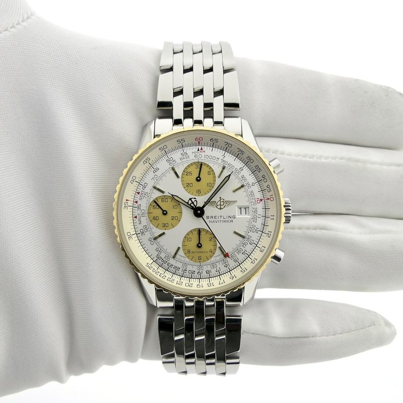 Image 11 of Breitling Old Navitimer D13022; Chronograph men's watch