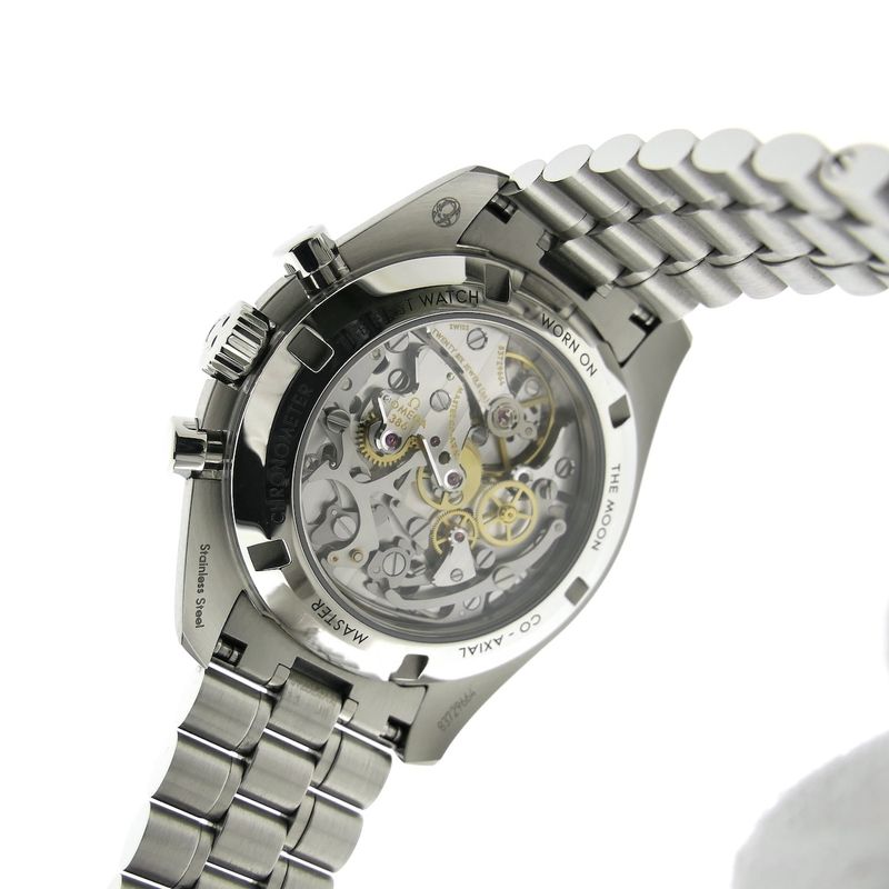 Image 13 of Omega Speedmaster Moonwatch 'Double Sapphire'; Chronograph men's watch