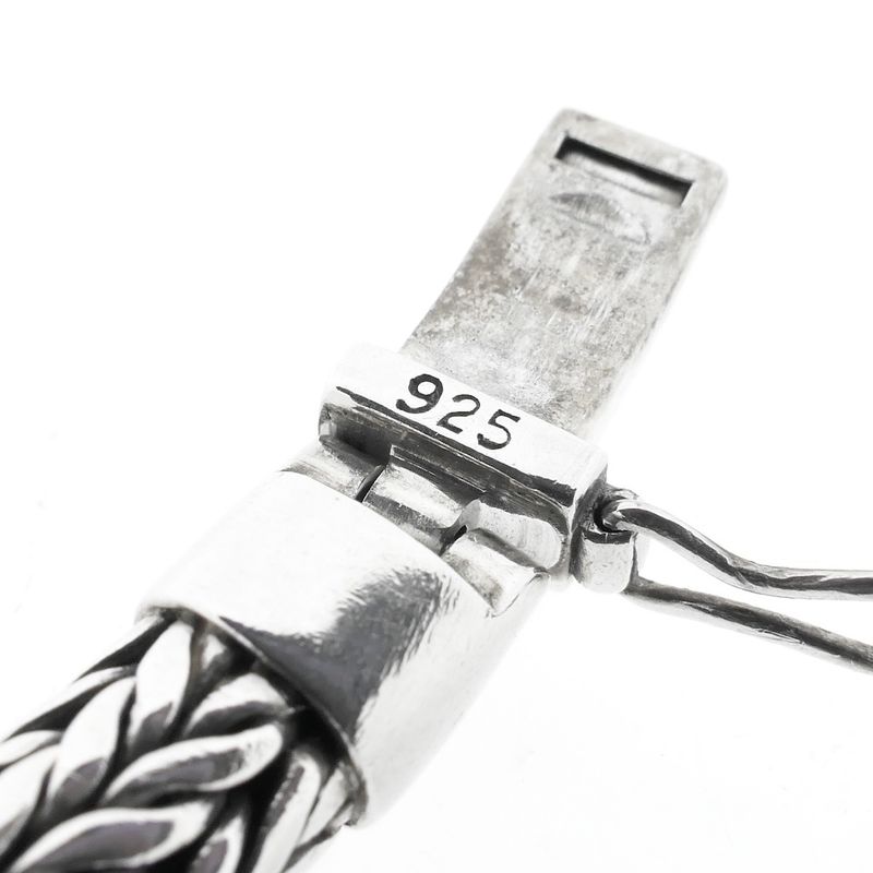 Image 6 of Silver Buddha to Buddha bracelet; Ellen | 19 cm