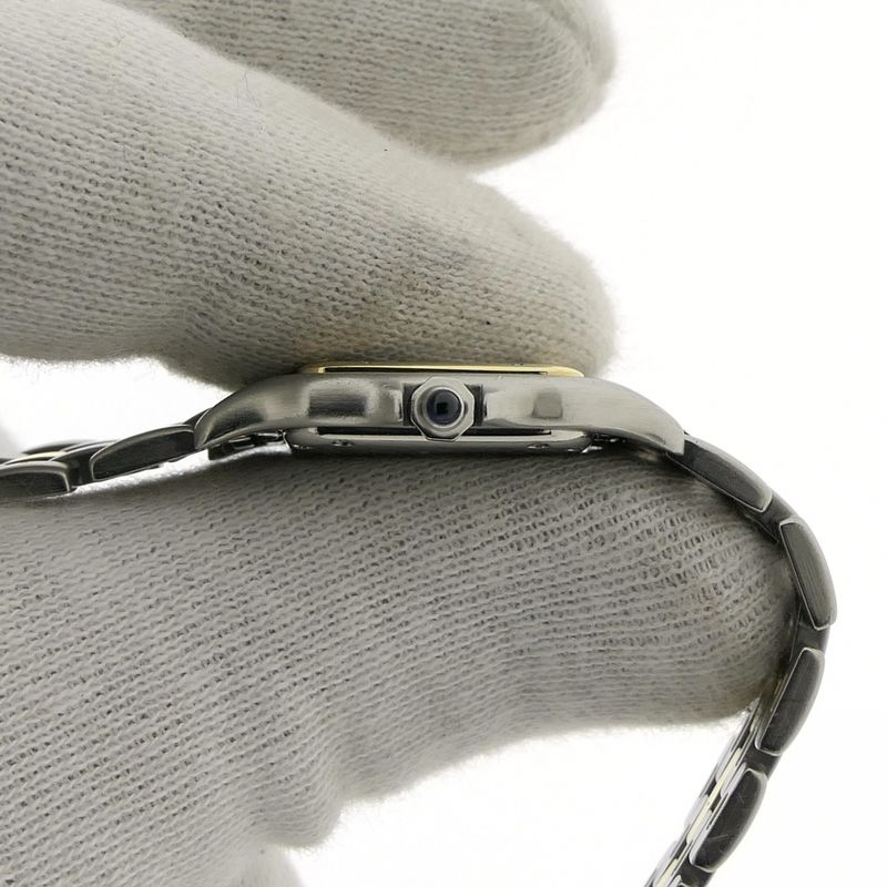 Image 13 of Cartier Panthère '1 Row'; 18k gold/steel women's watch