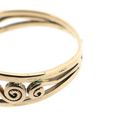 Image 6 of Vintage Gold Floral Ring