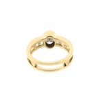 Image 6 of Exclusive gold ring with diamond; 1.60 ct.