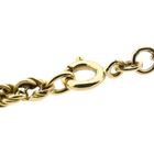 Afbeelding 6 van Gouden gedraaide schakelketting