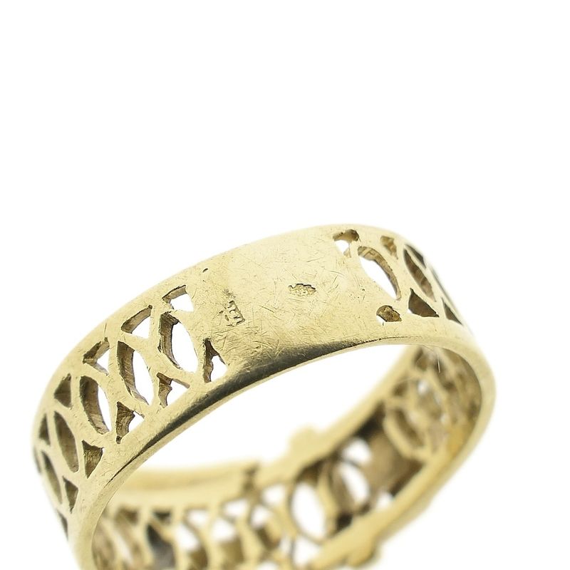 Image 6 of Gold ring from a belt with buckle | Vintage