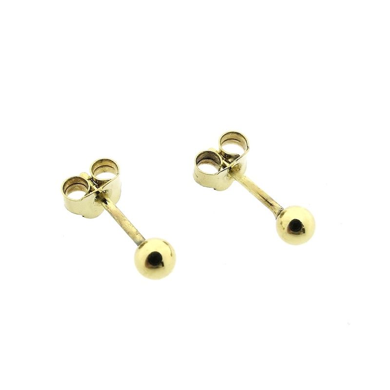 Image 3 of Golden fantasy stud earrings