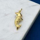 Image 2 of Double Dolphin Pendant; 9 Carat