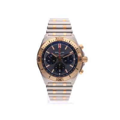 Afbeelding 1 van Breitling Chronomat B01 42mm UB0134101B1U1; Chronograaf heren horloge (Nieuw, Full-Set)