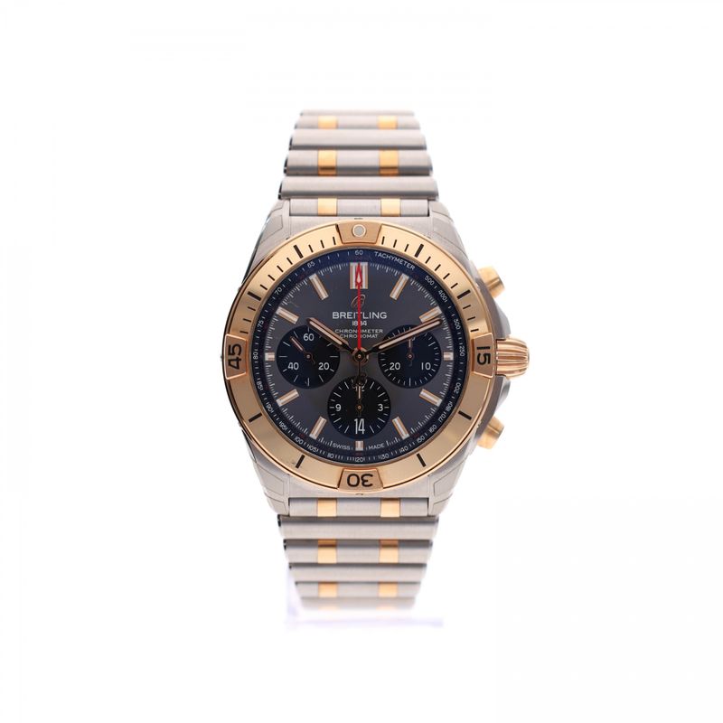 Afbeelding 1 van Breitling Chronomat B01 42mm UB0134101B1U1; Chronograaf heren horloge (Nieuw, Full-Set)