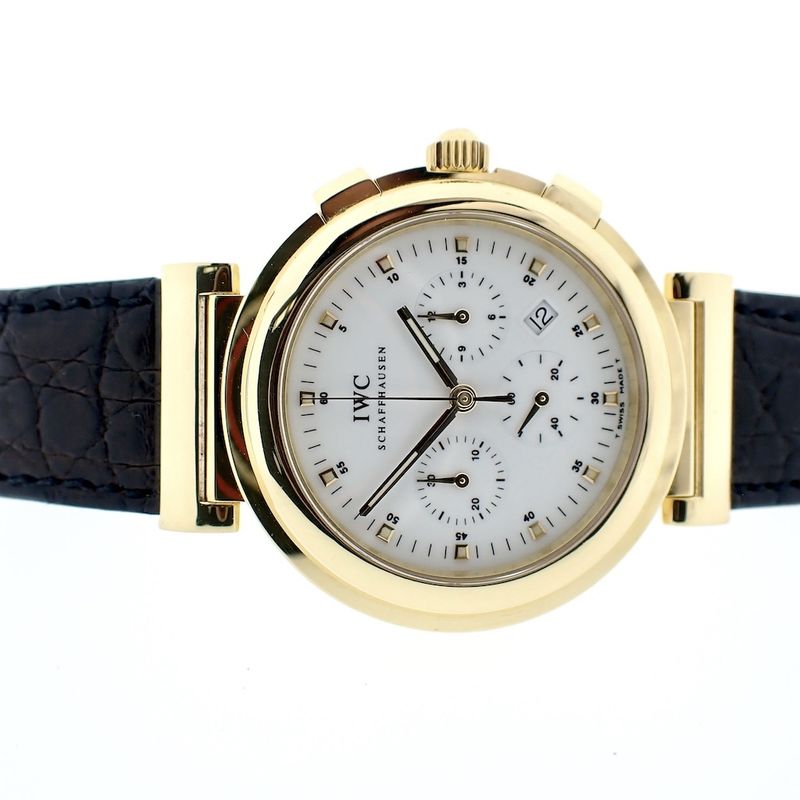 Image 3 of IWC Da Vinci SL Chronograph; 18k. men's watch