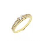 Image 1 of 18-karat gold ring with diamond | 0.53 ct.