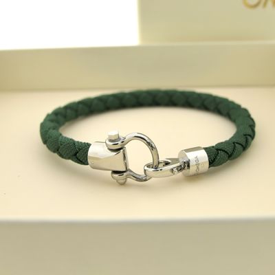 Image 2 of Omega Accessories; Sailing Bracelet; Green Aqua collection; Nylon; (S) 18cm