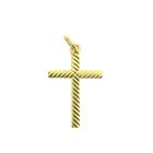 Image 1 of 18 carat gold pendant of a cross