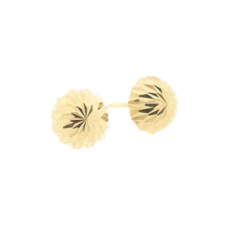 Image 8 of Golden subtle stud earrings