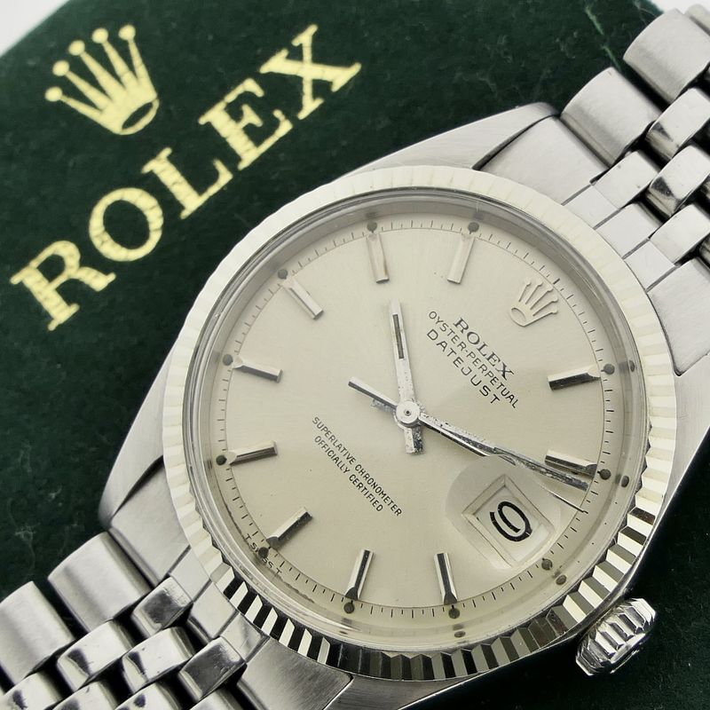 Image 15 of Rolex Datejust 1601; Vintage men's watch