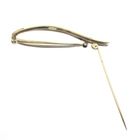 Image 5 of Two-tone fantasy brooch with diamond.