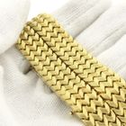 Image 3 of Vintage gold wide link bracelet