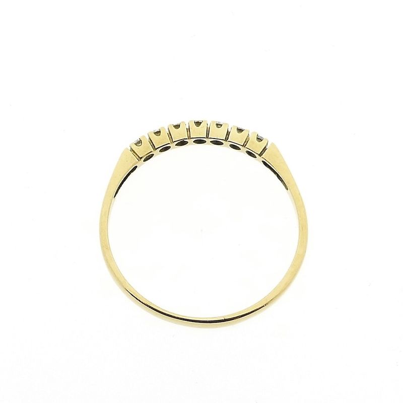 Image 5 of Gold ring with diamond | 0.14 ct.