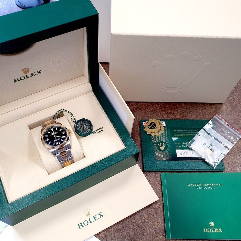 Image 2 of Rolex Explorer 124273; New 2021 watch